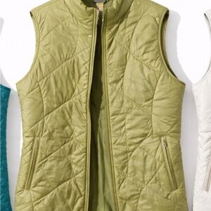 Mondetta Olive Quilted Vest